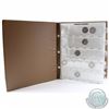 Image 1 : 1870-1999 Canada 25-cent Collection brown Uni-Safe album. You will receive the following dates: 1872