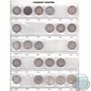 Image 3 : 1870-1999 Canada 25-cent Collection brown Uni-Safe album. You will receive the following dates: 1872