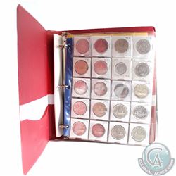 1935-1986 Canada Dollar Collection with display album. This lot includes 26x Silver Dollar dated bet
