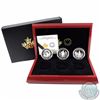 Image 1 : 2015 Canada $5 Cornelius Krieghoff 200th Anniversary 3-coin Fine Silver Set (TAX Exempt)