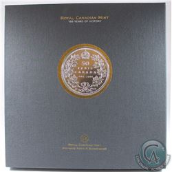 2008 Canada 100 Years of History Royal Canadian Mint Centennial Book with Commemorative Sterling Sil
