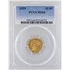 Image 1 : 1929 $2 1/2 Indian Head Quarter Eagle Gold Coin PCGS MS64