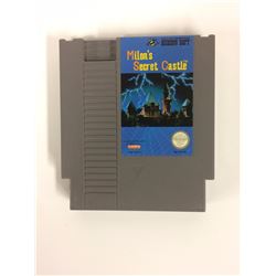 Milon's Secret Castle Nintendo NES Cartridge