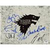 Image 1 : Game Of Thrones Cast (6) David Benioff Signed Authentic 11X14 Photo PSA