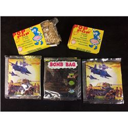 POP POP TRICK ITEM  & BOMB BAG LOT