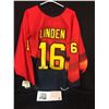 Image 1 : TREVOR LINDEN SIGNED CANUCKS JERSEY (AJ COA)