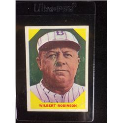 1960 Fleer #33 Wilbert Robinson