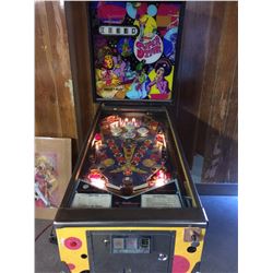 1972 Williams "Super Star" PINBALL MACHINE