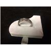 Image 1 : 10 KARAT WHITE GOLD & AMYTHYST RING