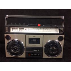 Candle Ghetto Blaster AM / FM / Radio Cassette Boom Box