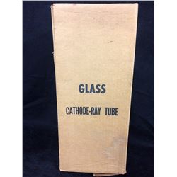 VINTAGE HITACHI GLASS CATHODE RAY TUBE (5UP1F) W/ BOX