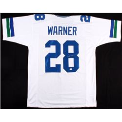 Curt Warner Signed Seahawks Jersey (JSA COA)