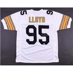 Greg Lloyd Sr. Signed Steelers Jersey (TSE COA)