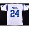 Image 1 : Lenny Moore Signed Colts Jersey Inscribed "HOF 75" (JSA COA)