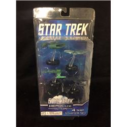 STAR TREK:TACTICS II STARTER Wizkids HeroClix FEARLESS 4TH DIVISION CRUISER