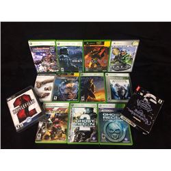 XBOX & XBOX 360 VIDEO GAME LOT