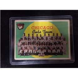 1959 Topps #304 Chicago Cubs Team (4th Series Checklist) Baseball Card