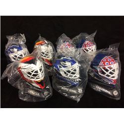 NHL MINI GOALIE HELMET LOT