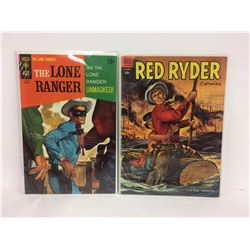 THE LONE RANGER & RED RYDER COMIC BOOK LOT