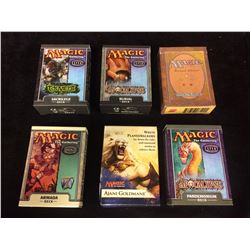 MAGIC THE GATHERING TRADING CARD DECKS (SACRILEGE, BURIAL, DECKMASTER & MORE...)