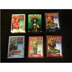 MAGIC THE GATHERING TRADING CARD DECKS (ARMADA, GRAVE DANGER, INFESTATION)