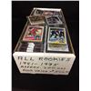 Image 1 : 1981-1995 HOCKEY ROOKIE CARD LOT (APPROX 200 CARDS)