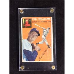 1954 TOPPS #1 TED WILLIAMS (HOF)