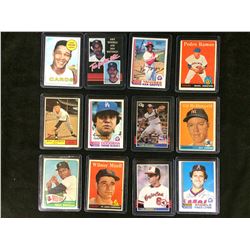 1960'S-80'S VINTAGE BASEBALL CARD LOT (PIERCE, VALENZUELA, SEAVER & MORE...)