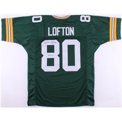 James Lofton Signed Packers Jersey Inscribed "HOF 03" (JSA COA)