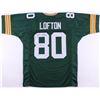 Image 1 : James Lofton Signed Packers Jersey Inscribed "HOF 03" (JSA COA)