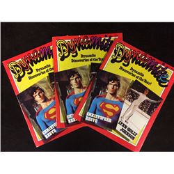 1979 DYNAMITE magazine 59 -CHRISTOPHER REEVE Superman Ice Castles skating poster LOT