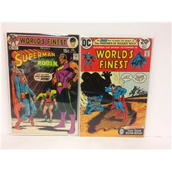 Worlds Finest COMIC BOOK LOT (#200, 219)