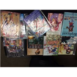 JAPANESE ANIME HARD COVER GRAPHIC NOVEL LOT