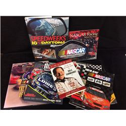 CAR RACING HARDCOVER BOOK LOT