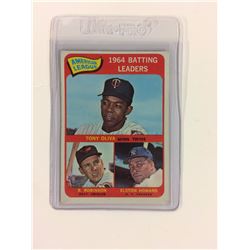 1965 Topps Set Break # 1 AL Batting Leaders