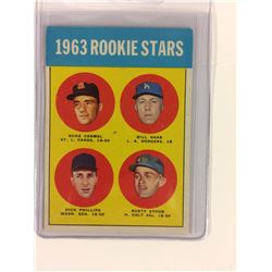 1963 Topps #544 Rookie Stars