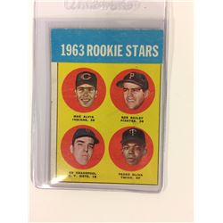 1963 Topps #544 Rookie Stars