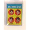 Image 1 : 1963 Topps #544 Rookie Stars