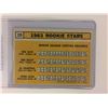Image 2 : 1963 Topps #544 Rookie Stars