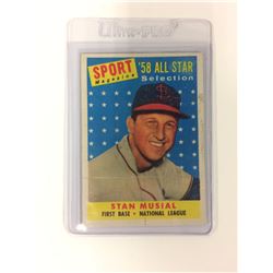 1958 Topps #476 Stan Musial AS