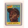 Image 1 : 1958 Topps #488 Hank Aaron AS
