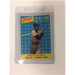 1958 Topps #482 Ernie Banks AS
