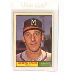 1961 Topps #200 Warren Spahn