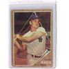 Image 1 : 1962 Topps Roger Maris #1  Vintage Baseball Card