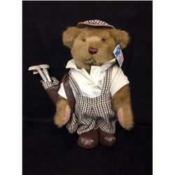GOLFING BEAR 14" CREATURE COMFORT TOYS INC