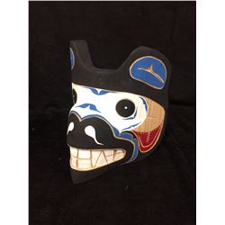2016 NATIVE ART MASK BY HUBERT BILLY