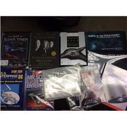 STAR TREK HARD COVER BOOK LOT