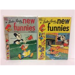 VINTAGE 1940'S NEW FUNNIES DELL COMICS LOT