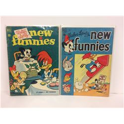 VINTAGE 1940'S NEW FUNNIES DELL COMICS LOT