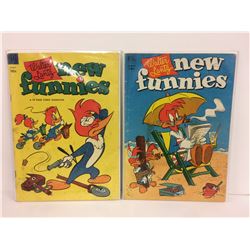 VINTAGE 1940'S NEW FUNNIES DELL COMICS LOT